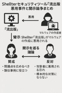 Shellterセキュリティツール「流出版」悪用事件と開示論争まとめ