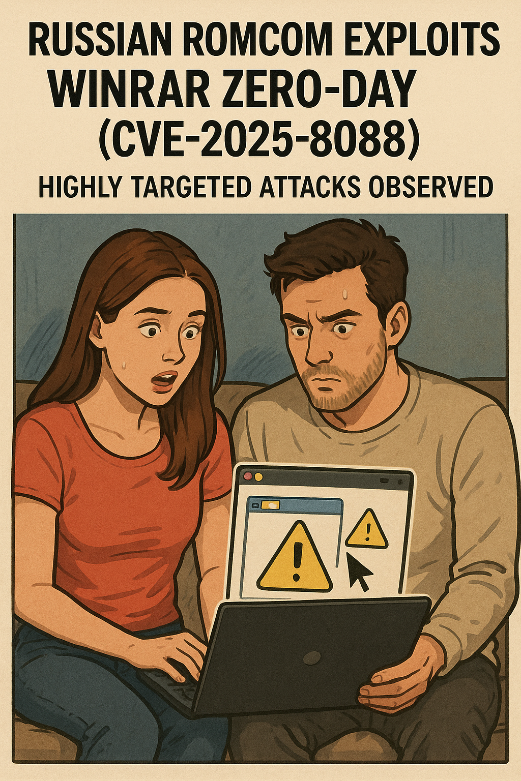 ロシア系RomComがWinRARゼロデイ（CVE-2025-8088）を悪用：高度に標的化された攻撃が確認 コンテンツ開始