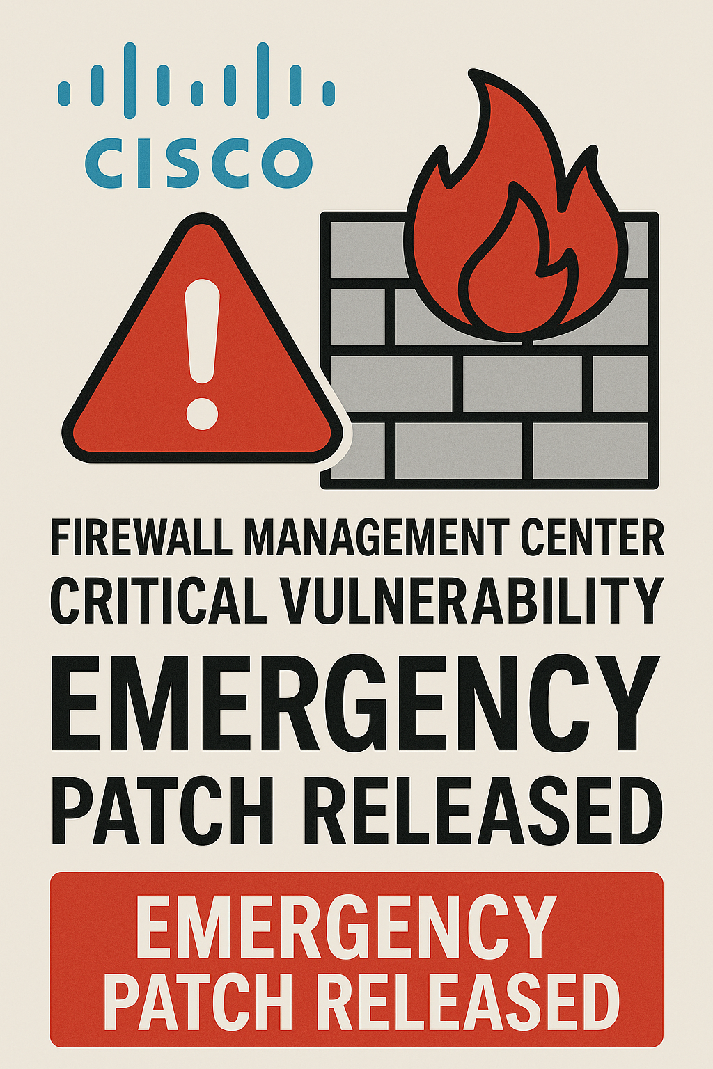 Cisco、Firewall Management Centerの深刻な脆弱性に緊急パッチ公開 ― すぐに対応を